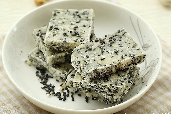 黑芝麻糖