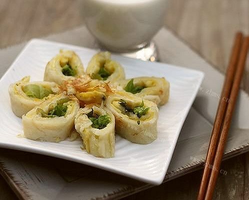 花样蛋蔬卷饼