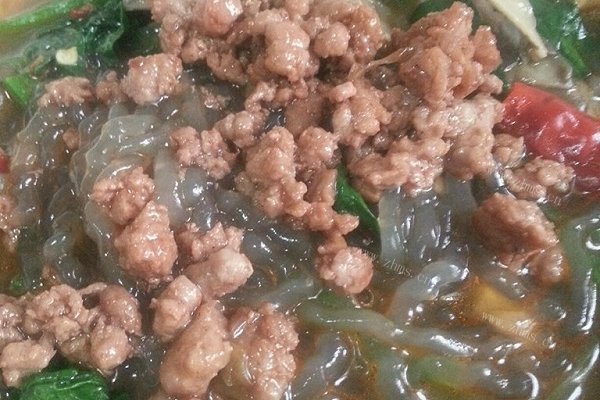 肉末麻辣烫