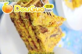 美味玉米胡萝卜牛肉饼