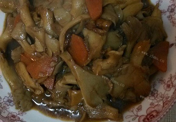 美味蘑菇炒肉
