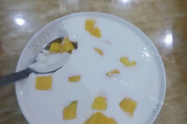家庭版芒果椰奶糕