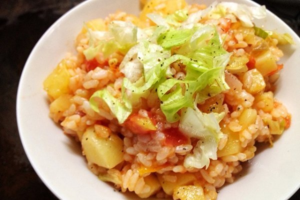 #梅太厨房#黑椒土豆闷饭