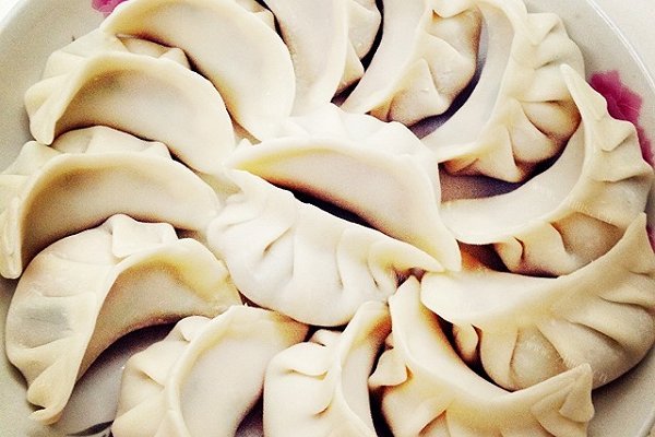美味的家常饺子