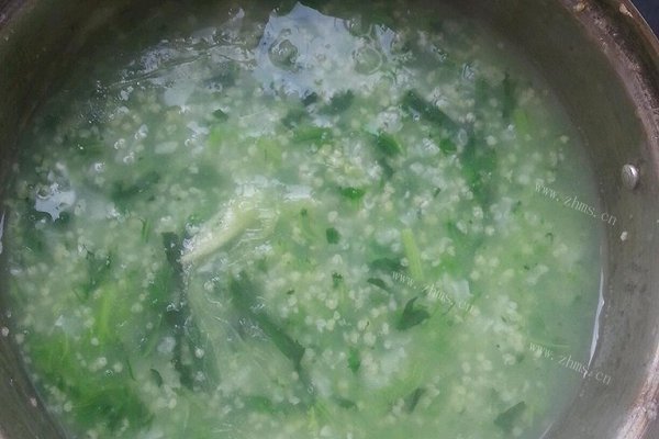 婴儿辅食-菠菜粥