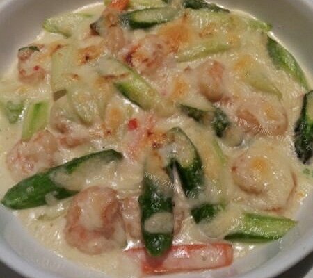 芝味露笋虾仁
