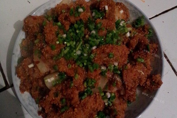 粉蒸五花肉