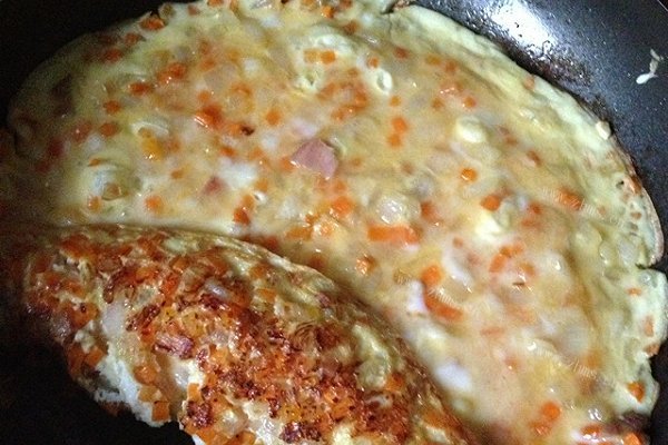 胡萝卜洋葱鸡蛋饼