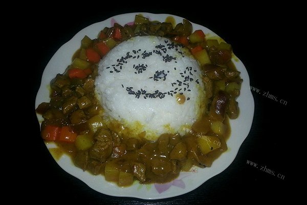 自制咖喱牛肉饭