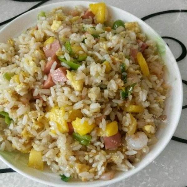 健康美食之蛋炒饭