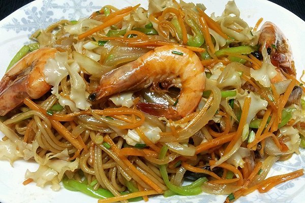 荷仙菇领军杂疏炒米粉