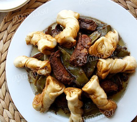 排骨炖豆角一锅出