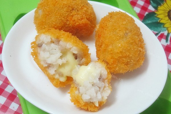 家常芝心米丸子