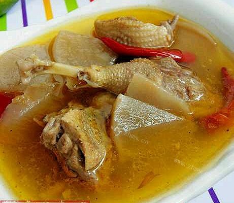 自制酸萝卜老鸭汤