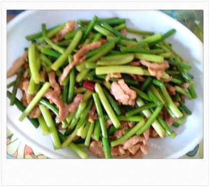 家常蒜薹炒肉
