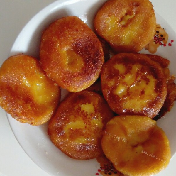 自己做的南瓜饼