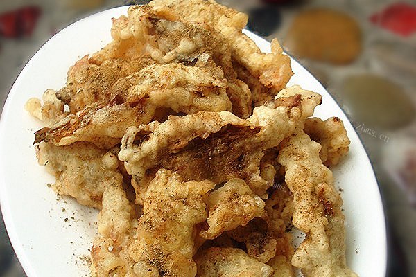 干炸蘑菇