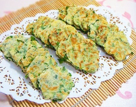 韭菜鸡蛋煎饼