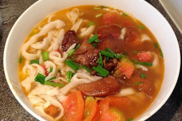 美味的牛肉面
