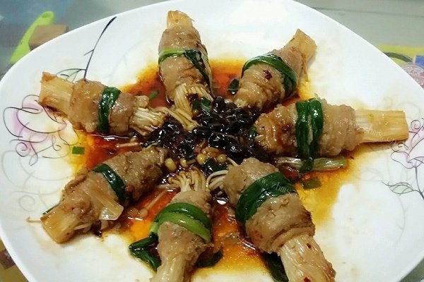 金针菇肥牛卷