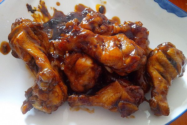 自制可乐鸡翅根