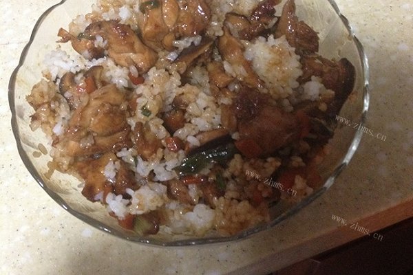 栗子胡萝卜鸡肉饭