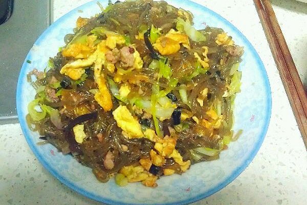农家炒粉丝
