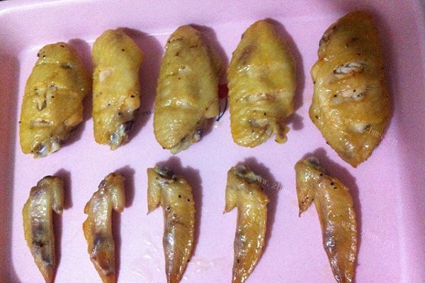 法式黑椒烤鸡翅