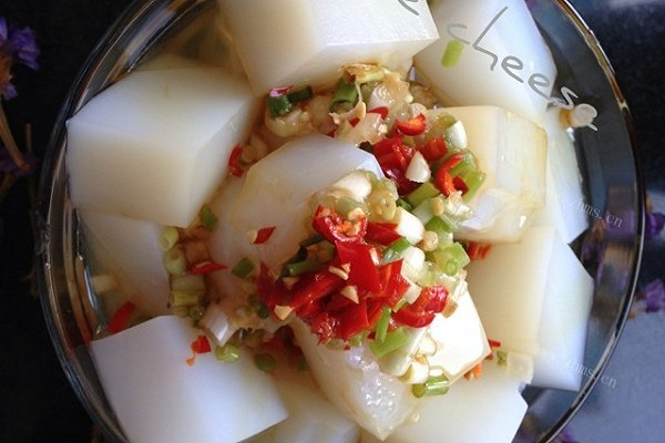 葱油碗豆腐
