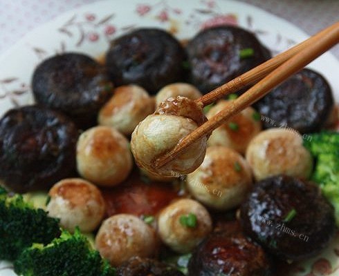 家常蘑菇小丸子