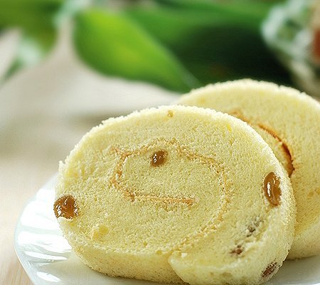 DIY葡萄干蛋糕卷