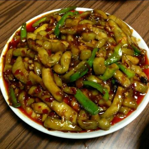 可口的鱼香茄子