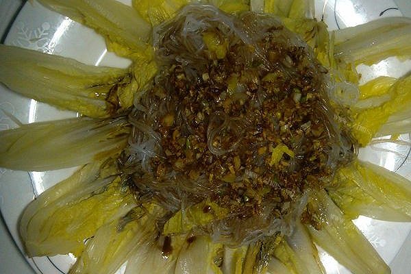 蒜蓉粉丝娃娃菜