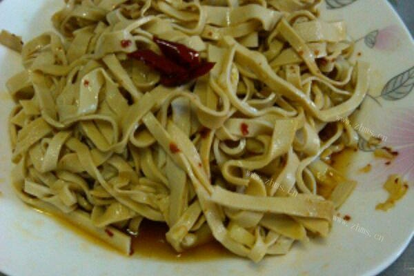 油泼豆腐皮