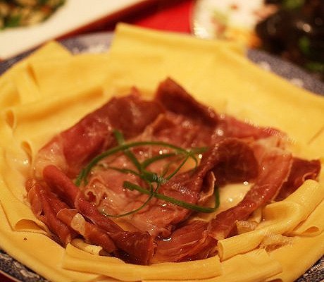 家常火腿蒸百叶