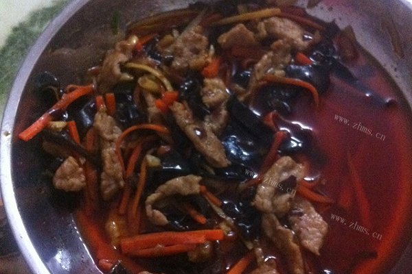 自制鱼香肉丝