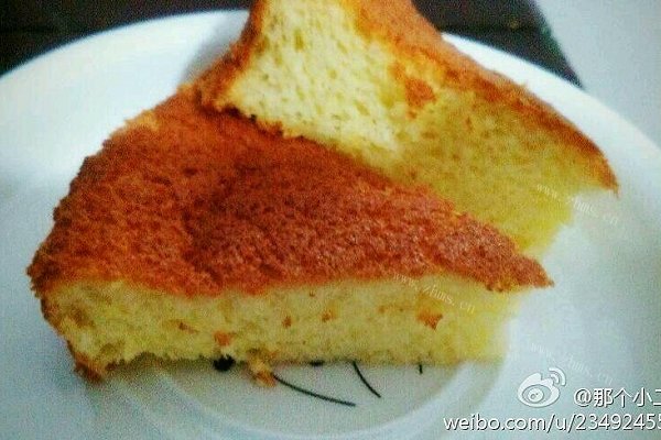 原味戚风蛋糕