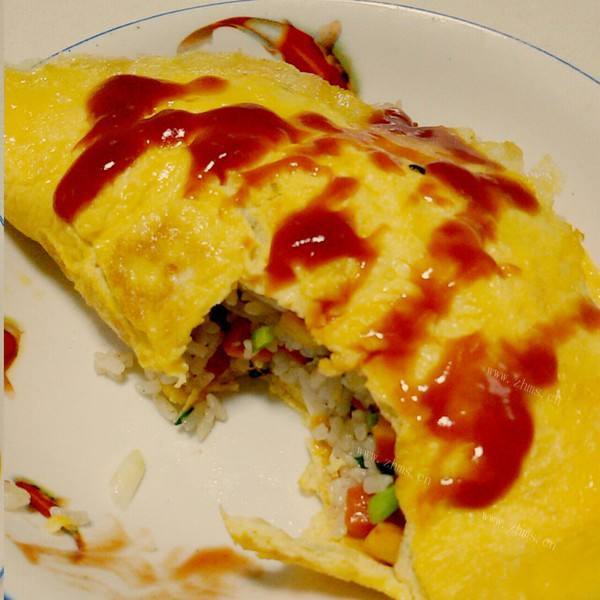 咸甜适中的蛋包饭