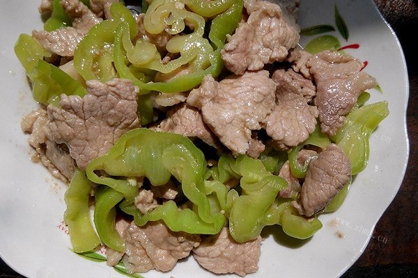 青椒肉片
