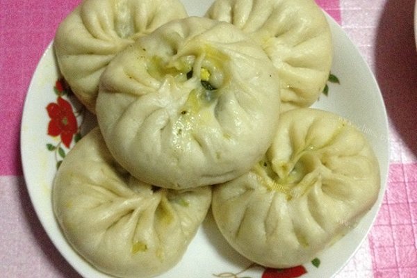 素馅包子