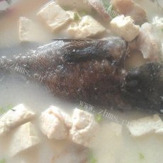 黑头鱼炖豆腐