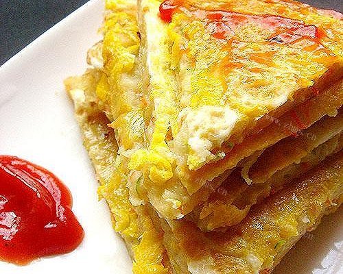 三丝黄金饼