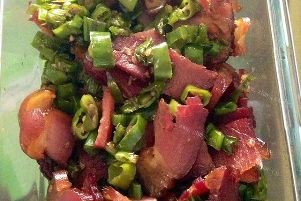 辣椒炒腊肉