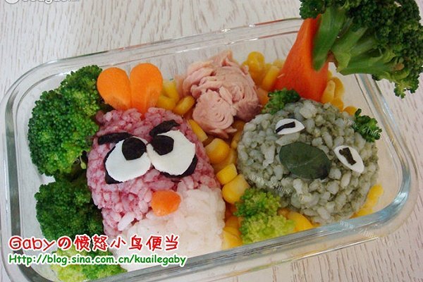 愤怒小鸟便当