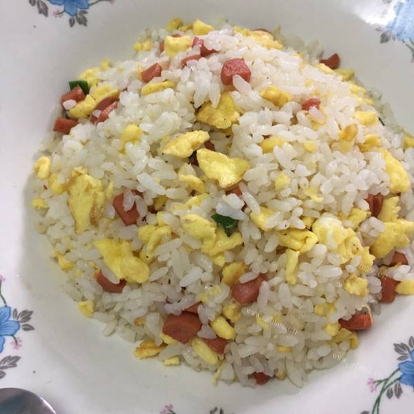 味道不错的蛋炒饭