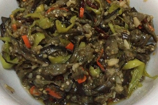 家庭菌香茄子