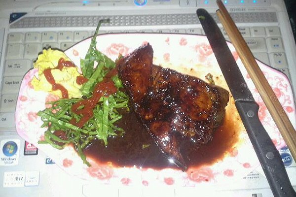 美味红酒猪排