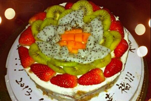 美味无糖生日蛋糕