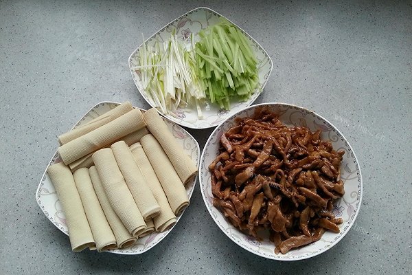 自制京酱肉丝