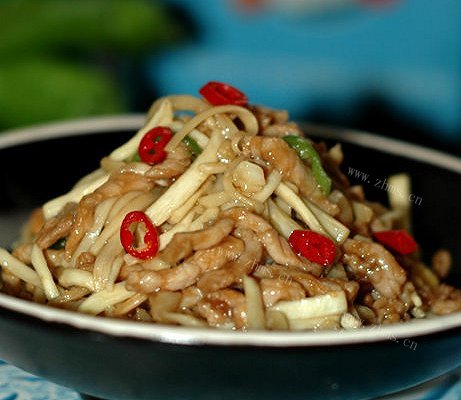 茭白肉丝